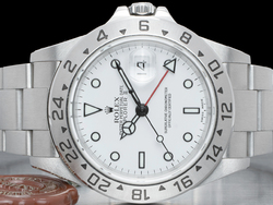 Rolex Explorer II 16570 SEL White Dial